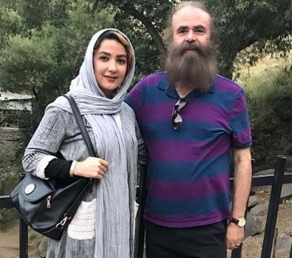 عکس سارا صوفیانی با همسرش