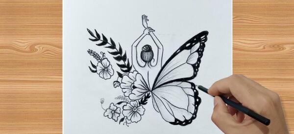 عکس نقاشی فانتزی طراحی