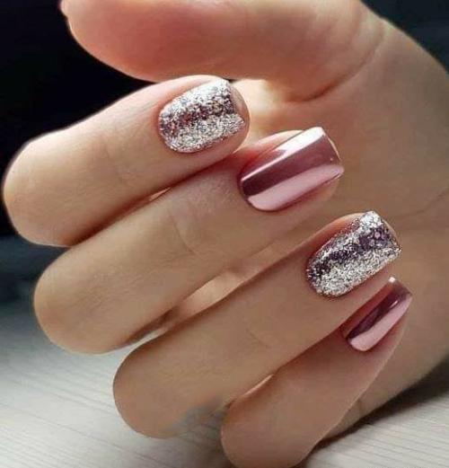 عکس ژلیش ناخن اکلیلی