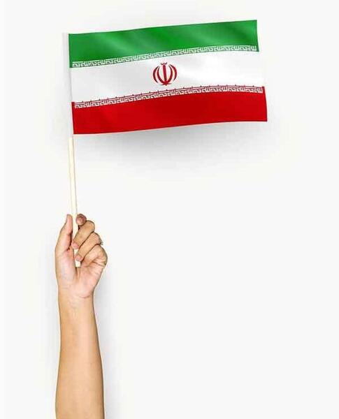 عکس پرچم زیبای ایران