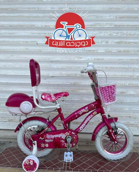 عکس دوچرخه گل