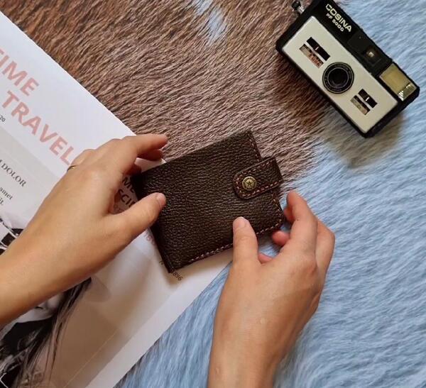 عکس کیف چرمی مردانه دست دوز