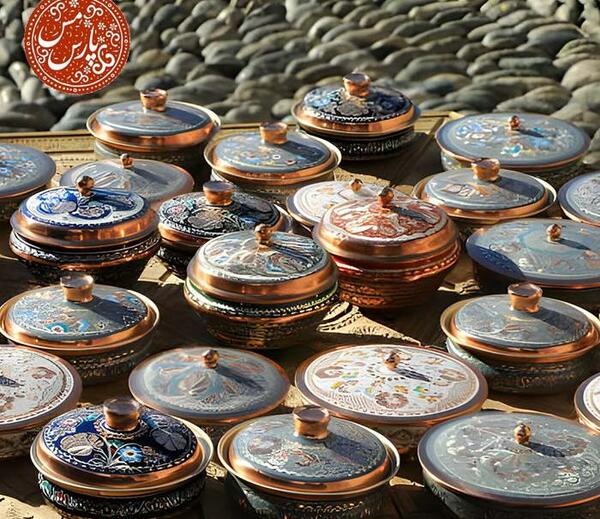 عکس تصاویر ظروف مسی قدیمی