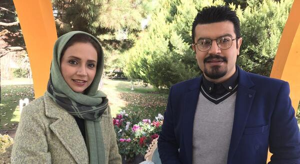 عکس مجری برنامه طبیب