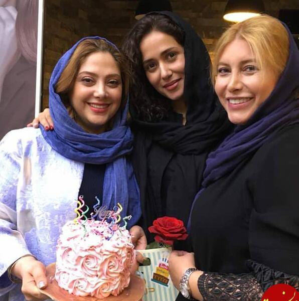 عکس پریناز ایزدیار حمید گودرزی