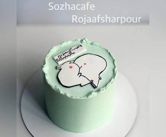عکس ساده کیک