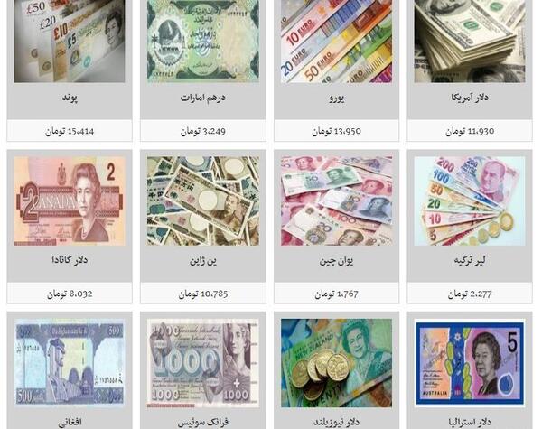 عکس نوسانات دلار