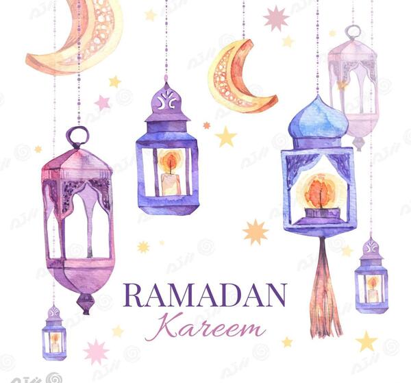 عکس ماه رمضان کارتونی