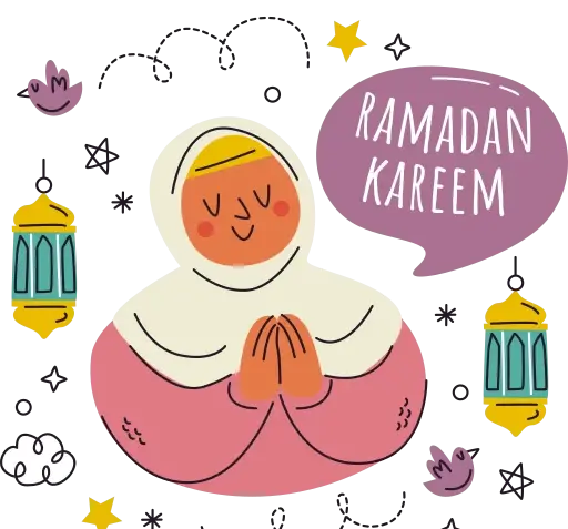 عکس ماه رمضان کارتونی