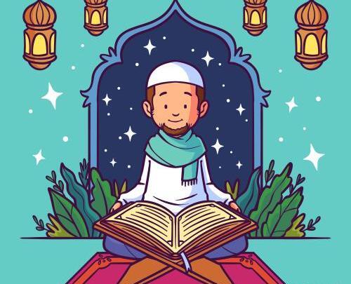عکس ماه رمضان کارتونی