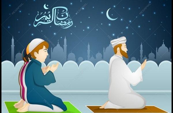 عکس ماه رمضان کارتونی