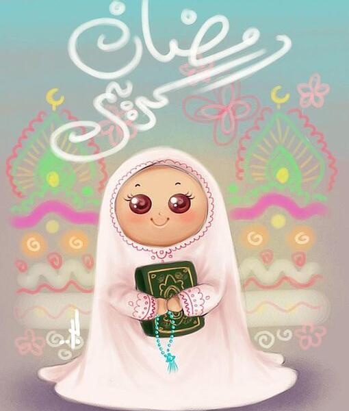 عکس ماه رمضان کارتونی