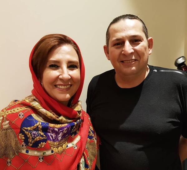 عکس تبسم هاشمی و مادرش