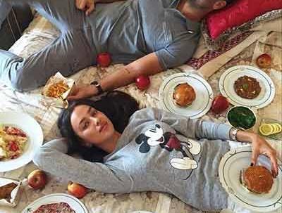 عکس دوست دختر محمد زارع