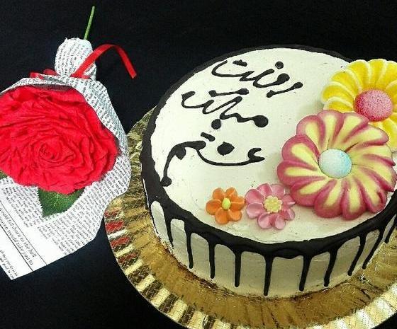 عکس کیک روز مرد در اینستا