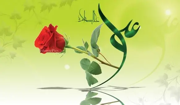 عکس نوشته تولد حضرت علی