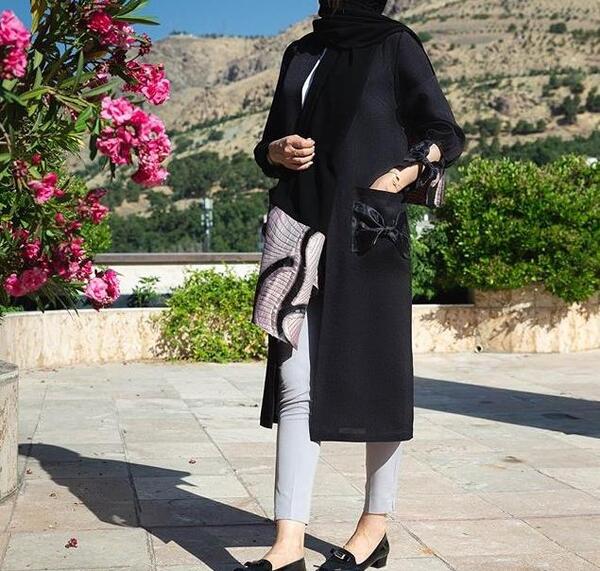 عکس مانتو رنگ سال ۱۴۰۰