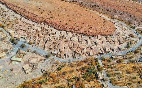 عکس زمستان روستا