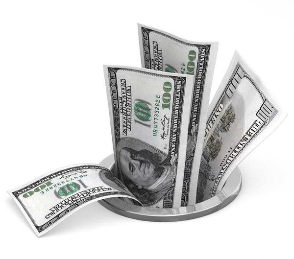 عکس دلار در کیف