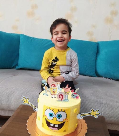 عکس کیک تولد پاتریک