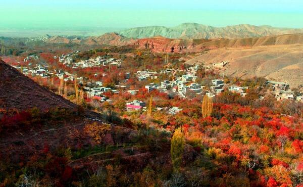 عکس هوایی نیشابور