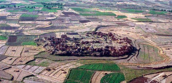 عکس هوایی نیشابور