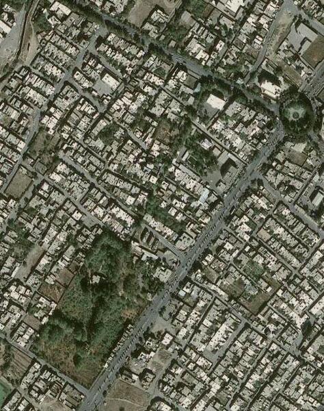 عکس هوایی نیشابور
