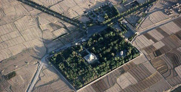 عکس هوایی نیشابور