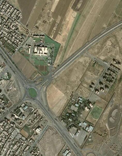 عکس هوایی نیشابور