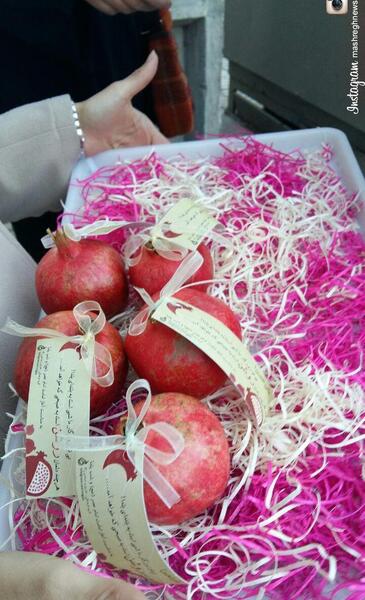 عکس نوشته راجب شب یلدا