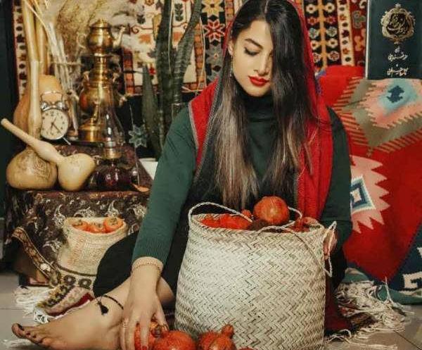 ایده عکس یلدایی دونفره