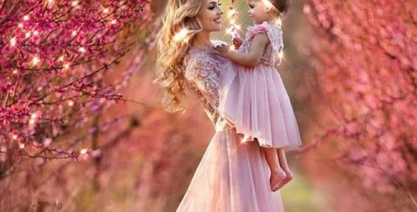 عکس مادر دختری تولد