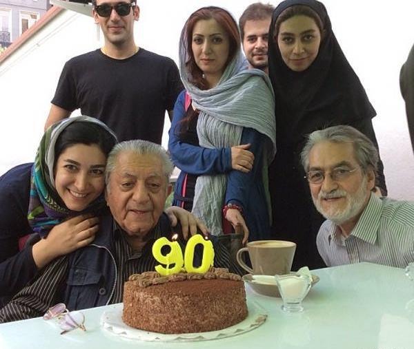 عکس عزت الله انتظامی و خانواده اش