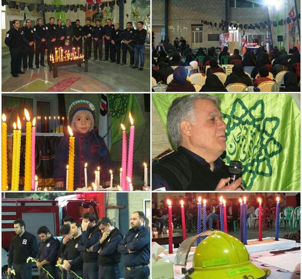 عکس شهدای آتش نشان پلاسکو