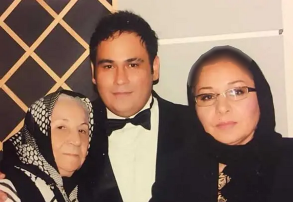عکس مادر رضا داوود نژاد