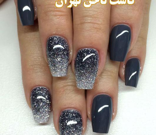 عکس کاشت ناخن نوک تیز