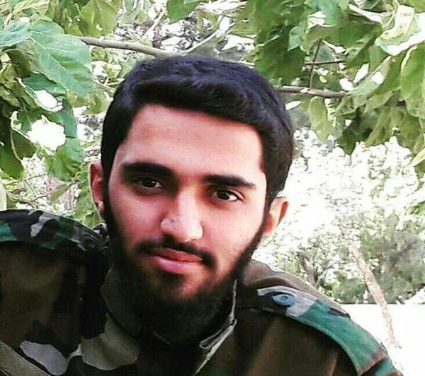 عکس نوشته شهید معز غلامی