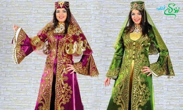 عکس لایه باز لباس سنتی