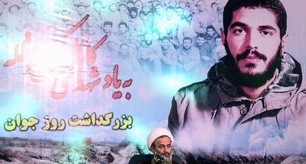 عکس فرزند شهید ابراهیم هادی