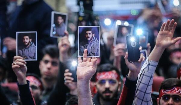 عکس فرزند شهید ابراهیم هادی