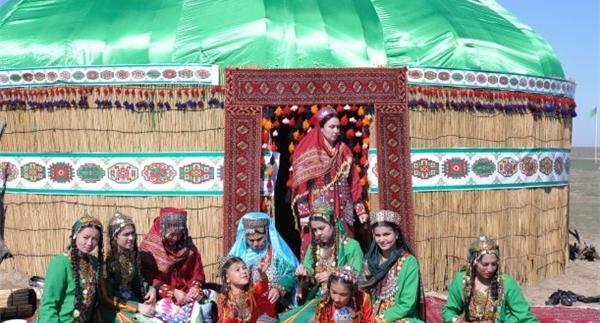 عکس عید نوروز در ترکمنستان