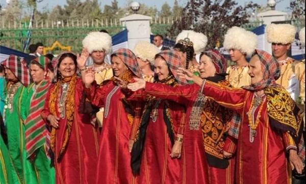 عکس عید نوروز در ترکمنستان