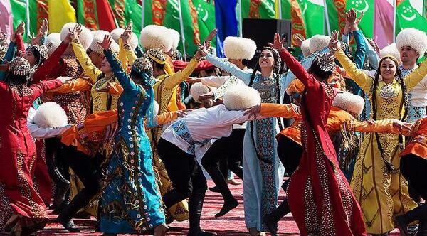 عکس عید نوروز در ترکمنستان
