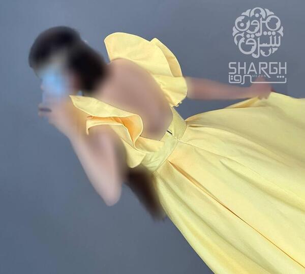 عکس لباس مجلسی کوتاه پشت باز
