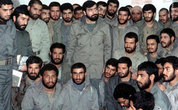 عکس حاج قاسم سلیمانی جنگ
