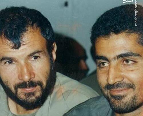 عکس حاج قاسم سلیمانی جنگ