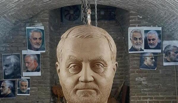 عکس حاج قاسم سلیمانی جنگ
