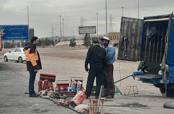 عکس جاده ساوه
