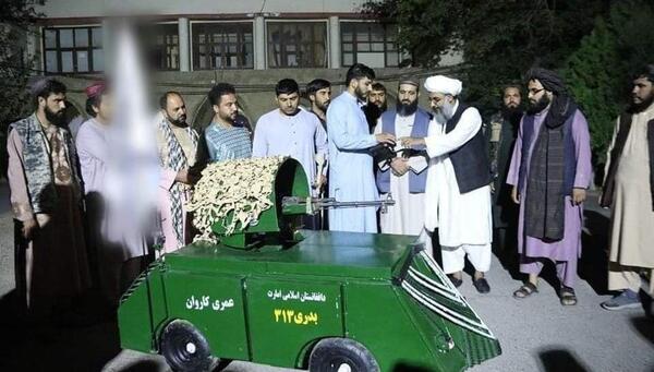 عکس تانک طالبان