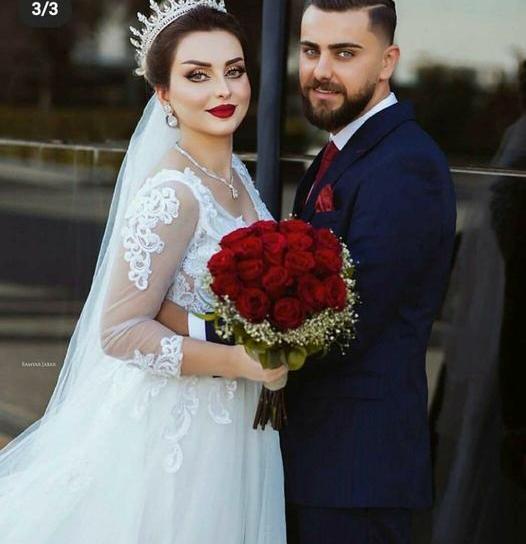 عکس عروس و داماد خارجی عاشقانه اینستاگرام